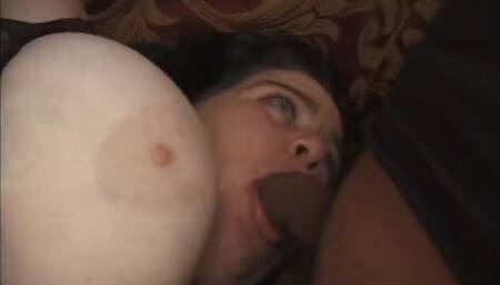 Heavy girl threesome fucking