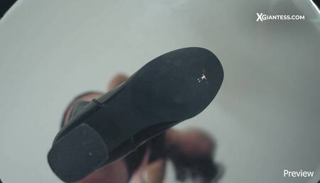 Giantess Ex Girlfriend crushes you under her boots & spits on you