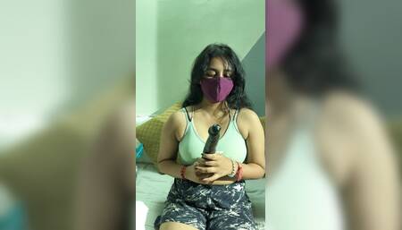 Solo Sex with Dildo