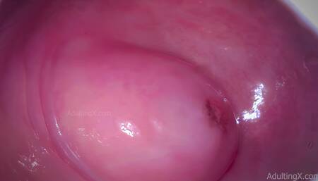Cervix Throbbing After Orgasm and Heart Beating 4K