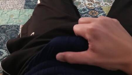 Cumming on Myself After the Gym