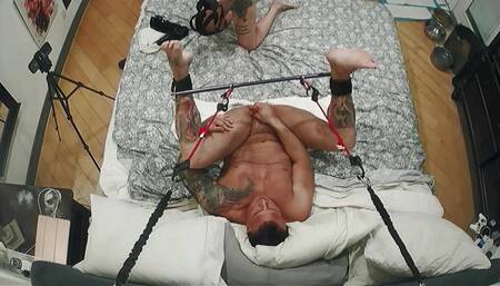 Strap on Stories: Daily Pegging Day 223 - Chain Him to a Wall and Spread Eagle to Pleasure My Strap on