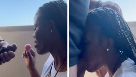 He Cums on My Lollipop and I Lick It All off