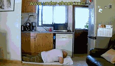 Our no pity teen Goddess Miss Angie extreme high heels trampling and CBT (BRUTAL VIDEO)