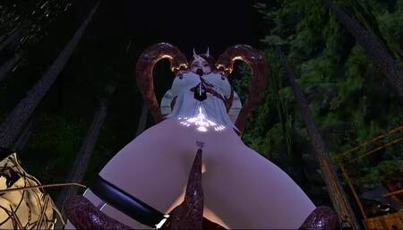 Very Slut Gets Fucked At The Camp