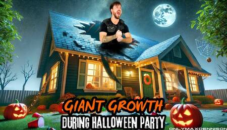 Giant growth during Halloween party
