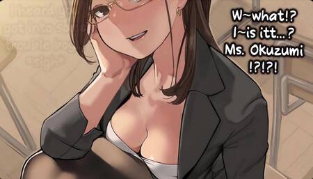 Teacher Corrects You For Being a Bad Boy Hentai Joi (Femdom Feet)