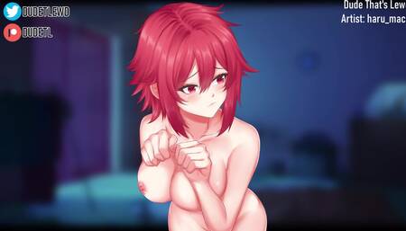 Tomboy Loses A Bet... F4M Audio Roleplay - Rimjob/Blowjob