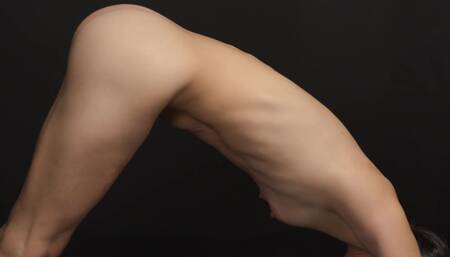 Isabel Love yoga class turns into bondage orgasms