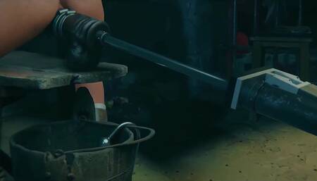 BRUNETTE girl ass fuck and cum in ass