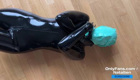 Love Bag - breath play with Natallie / onlyfans video