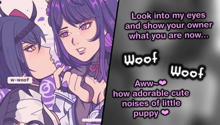 Training to Become Raiden's Pet Hentai Joi for Women (Gentle Dom Feet Pet Play)