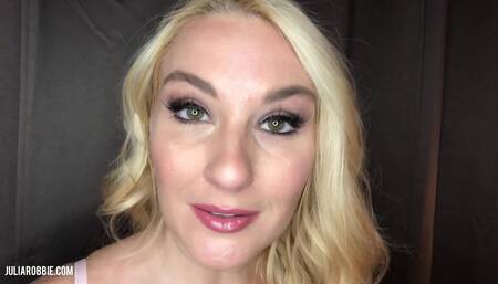 JOI and Edging Experience with Deep Eye Contact from Femdom Goddess Julia Robbie