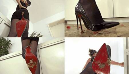 You're a slave to my dirty shoe soles!