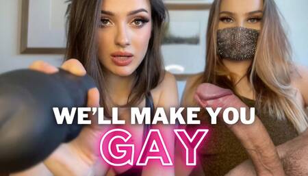 Gay Transformation - The Making Of A Cock Slut | Saint Shinaina, Lady Perse