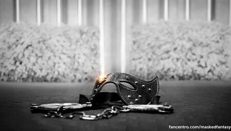 The Black Dominatrix day 13 - Licking the Pussy while getting his ass fucked by a machine