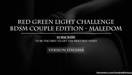 Pussy masturbate challenge - hold back and reach your orgasm in time, Couple edition