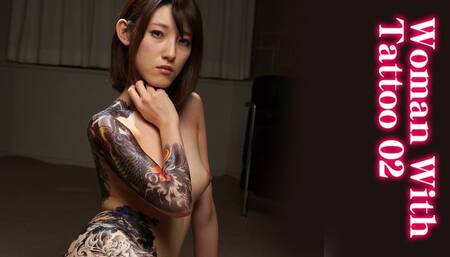 Woman With Tattoo 02 Kana Morisawa