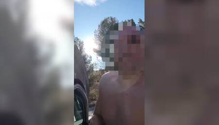 Cuckold walking with wife