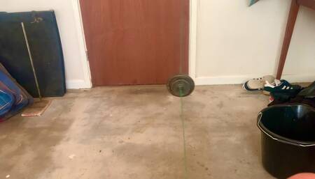 Sissy virgin loser in ball weights and chastity angel Scarlett black