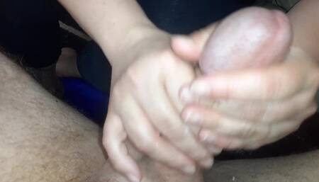 Fan Request..Release Hubby from Chastity cage and Stroke his excited cock.