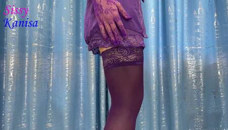 SisK Tiny Cock Cage Under G String