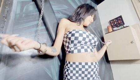 FEEL MY STINKY POWERFULL FARTS PREGNANT SLAVE - BY GABRIELA BLOND - CLIP FULL