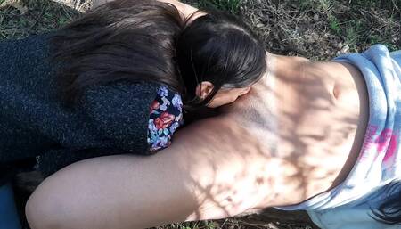 Секс на свежем воздухе больше вставляет, часть 1 - lesbian_illusion