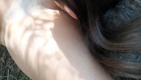 Секс на свежем воздухе больше вставляет, кончаю в рот, часть 2 - lesbian_illusion