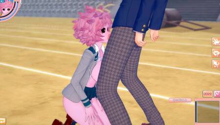 [Hentai Game Koikatsu! ]Have sex with Big tits My Hero Academia Mina Ashido.3DCG Erotic Anime Video.