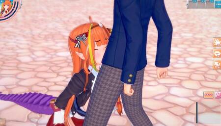 [Hentai Game Koikatsu! ]Have sex with Big tits Vtuber Kiryu Coco.3DCG Erotic Anime Video.