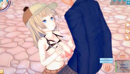 [Hentai Game Koikatsu! ]Have sex with Big tits Vtuber Watson Amelia.3DCG Erotic Anime Video.