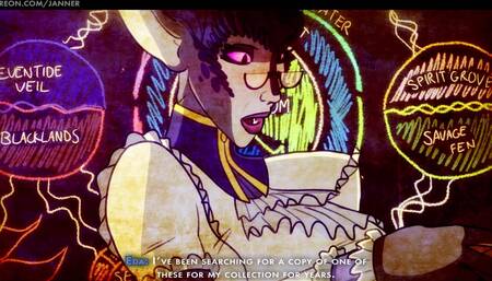 Arcana Sutra: Black  (3D Futa Threesome)