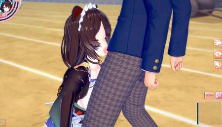 [Hentai Game Koikatsu! ]Have sex with Big tits Vtuber Inui Toko.3DCG Erotic Anime Video.