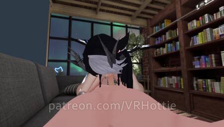 Horny Angel Fucks You POV Lap Dance VRChat ERP Blowjob Boobjob Deepthroat Hardcore Ride