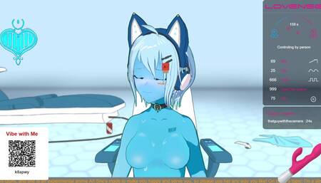 Anime AI becomes slime girl! Gets edged HARD for 2 hours! (CB VOD 14-12-21)