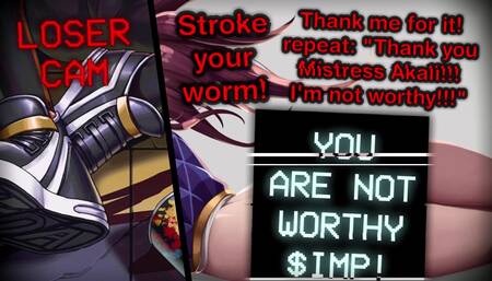 Going Broke for Akali Hentai Femdom Joi