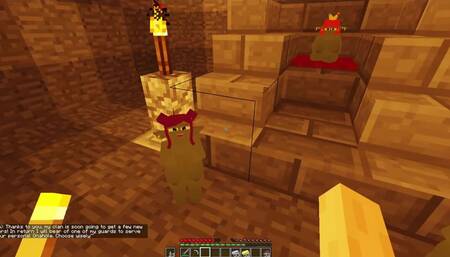 Impregnating a Goblin Tribe and using them as a fleshlight Minecraft - Jenny Sex Mod Gameplay