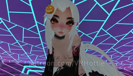 Slamming Your Face With Thicc Thighs Cock Riding White Hair Fat Ass Heels POV Lap Dance