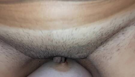 I rubbed my clit on her nipple until I cum - IkaSmokS