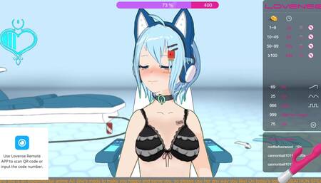 10 tokens = TOY CONTROL ?! Anime AI gets GANGBANGED by chat! (CB VOD 10-01-22)