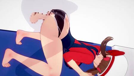 Kotone just has flirting sex