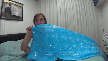 INFLATE MATTRESS BY MOUTH AND BLOW OFF 3 (IN)