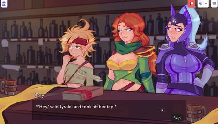 LUNA IN THE TAVERN chapter 2 (last ending)