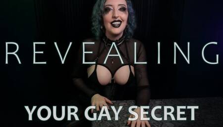 Revealing Your Gay Secret - Magic Witch Femdom POV by Miss Faith Rae with Mind Reading and Gay Exposure - HD 1080p MP4