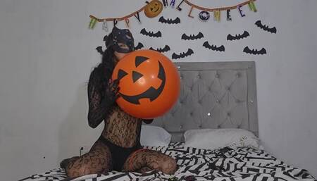 Giant pumpkin burst 24 inch balloon B2P