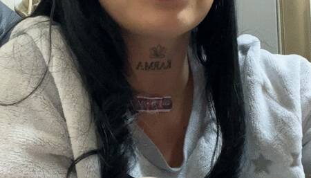 Session open mouth inhale, exhales