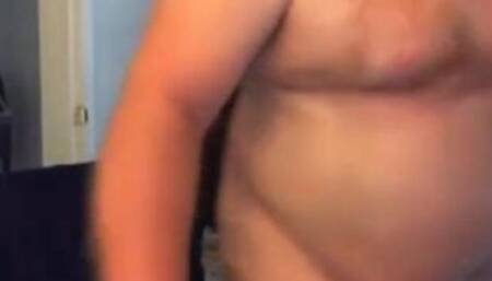 Hairy Daddy Shows Off His Body