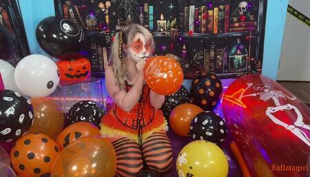 Punkin' Blows and Gives Love To Halloween Balloons