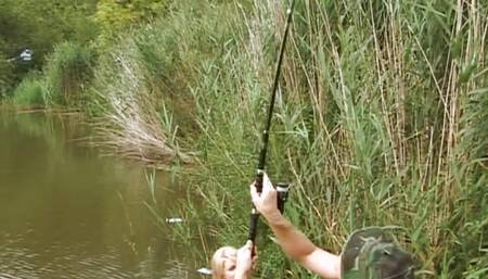 A Stunning Looking German Blonde Gets Banged Near the Lake